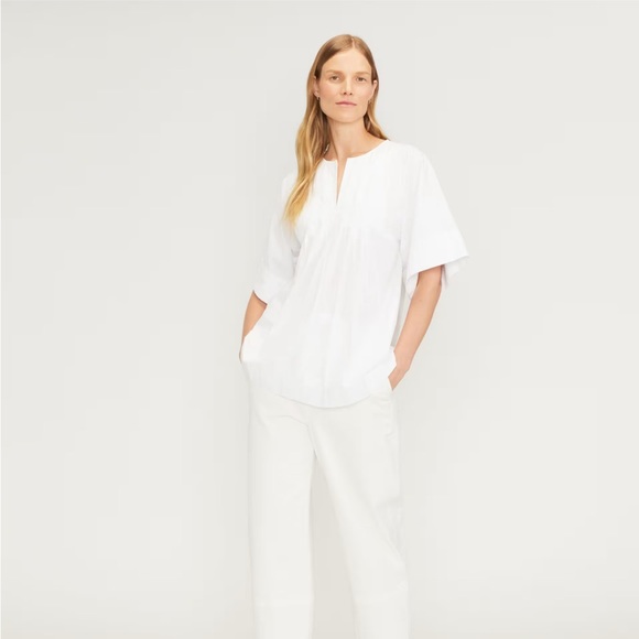 BNWT Everlane Poplin Tunic in white - Picture 2 of 7